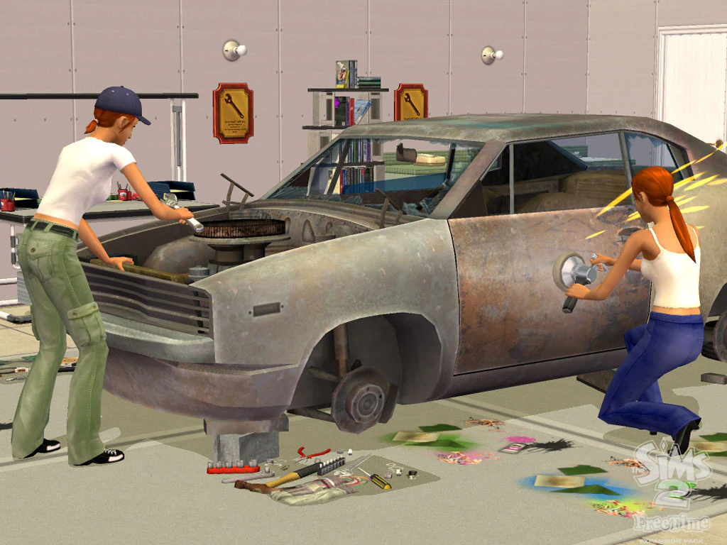 Dodatki do The Sims 2 Czas Wolny