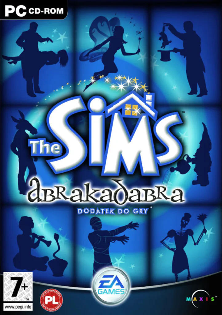 Okładka The Sims 1 Abrakadabra