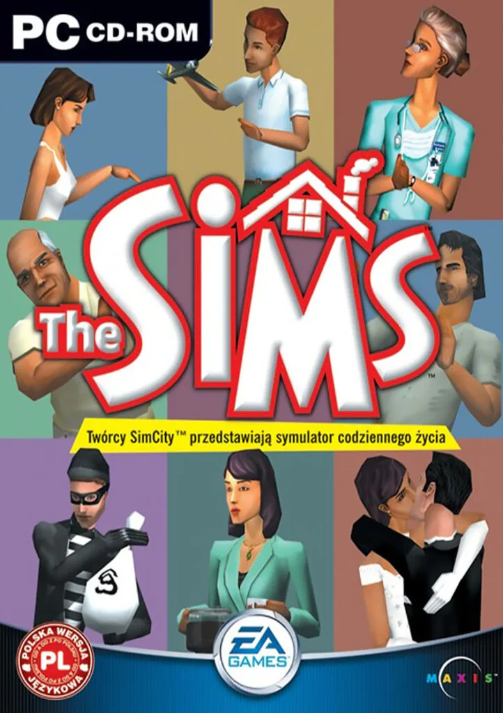 Okładka The Sims 1