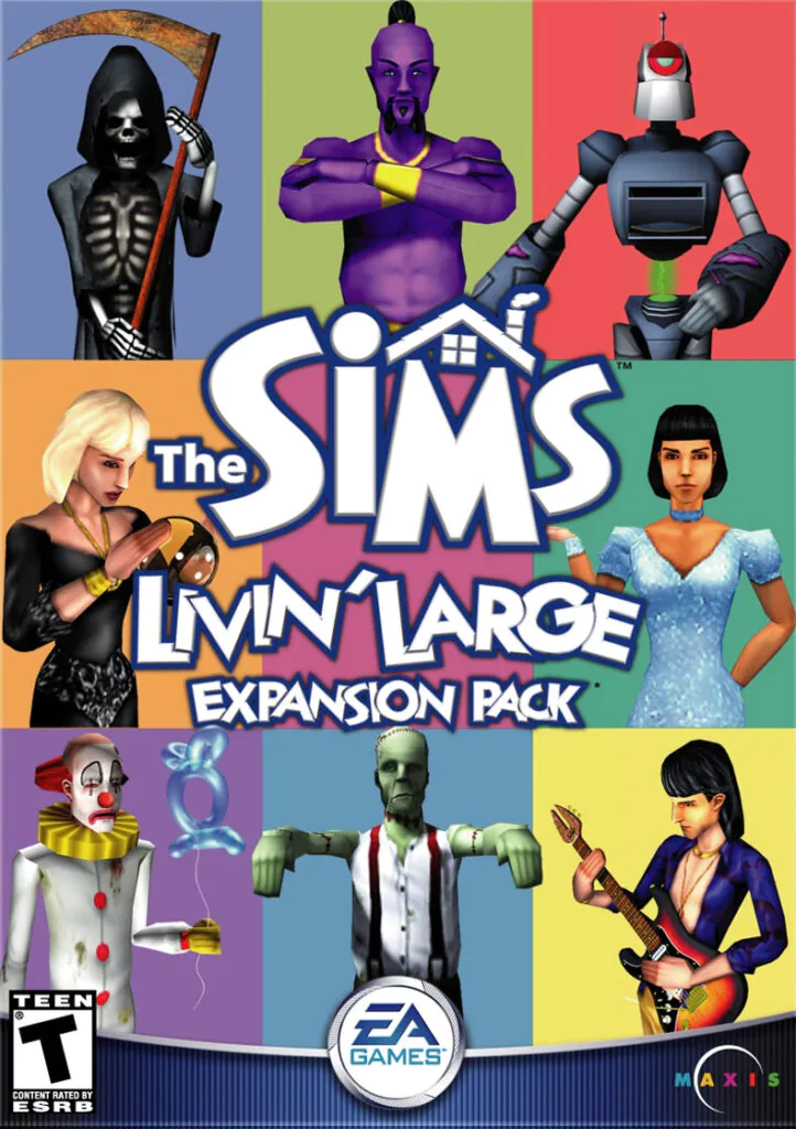 Okładka The sims 1 Światowe Życie