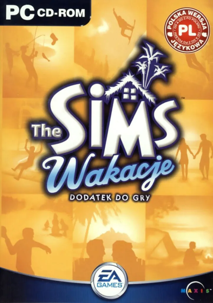 Okładka The Sims 1 Wakacje