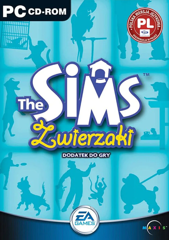 Okładka The Sims 1 Zwierzaki