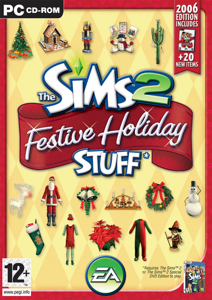 The Sims 2 Na Święta Akcesoria
