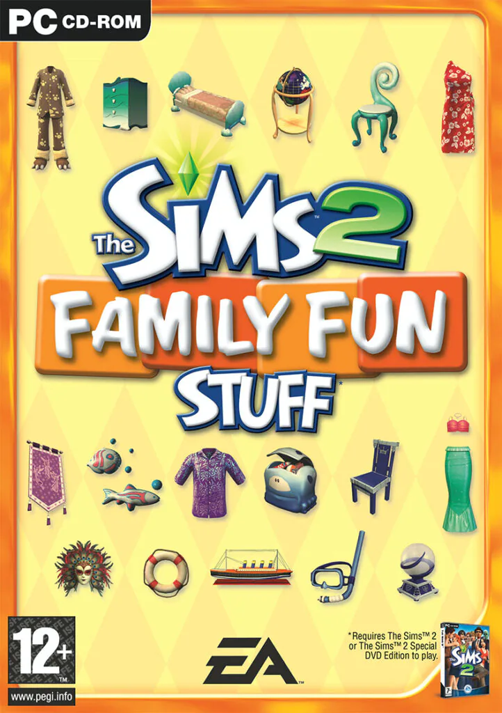 The Sims 2 Rozrywka Rodzinna Akcesoria