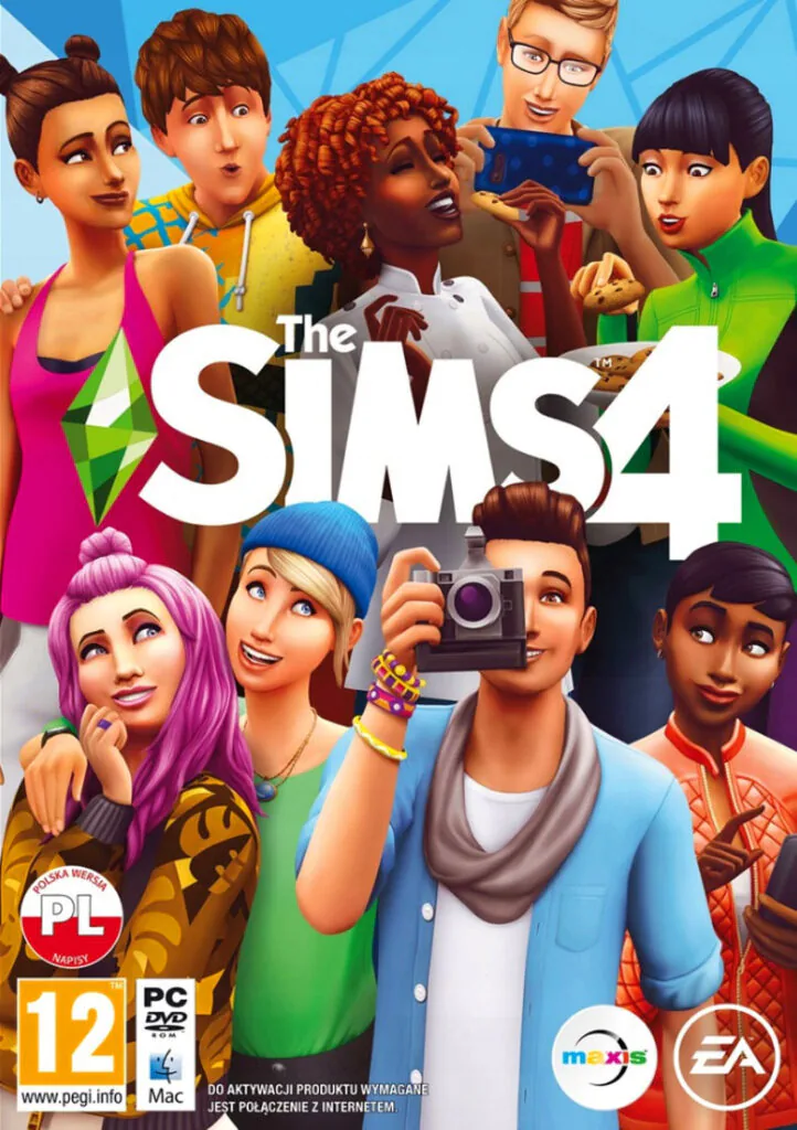 Okładka The Sims 4