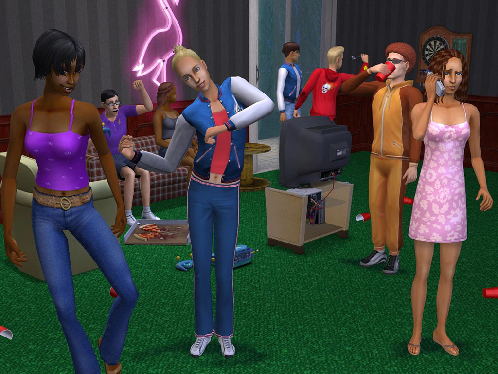 The Sims 2 Na Studiach bractwo studenckie