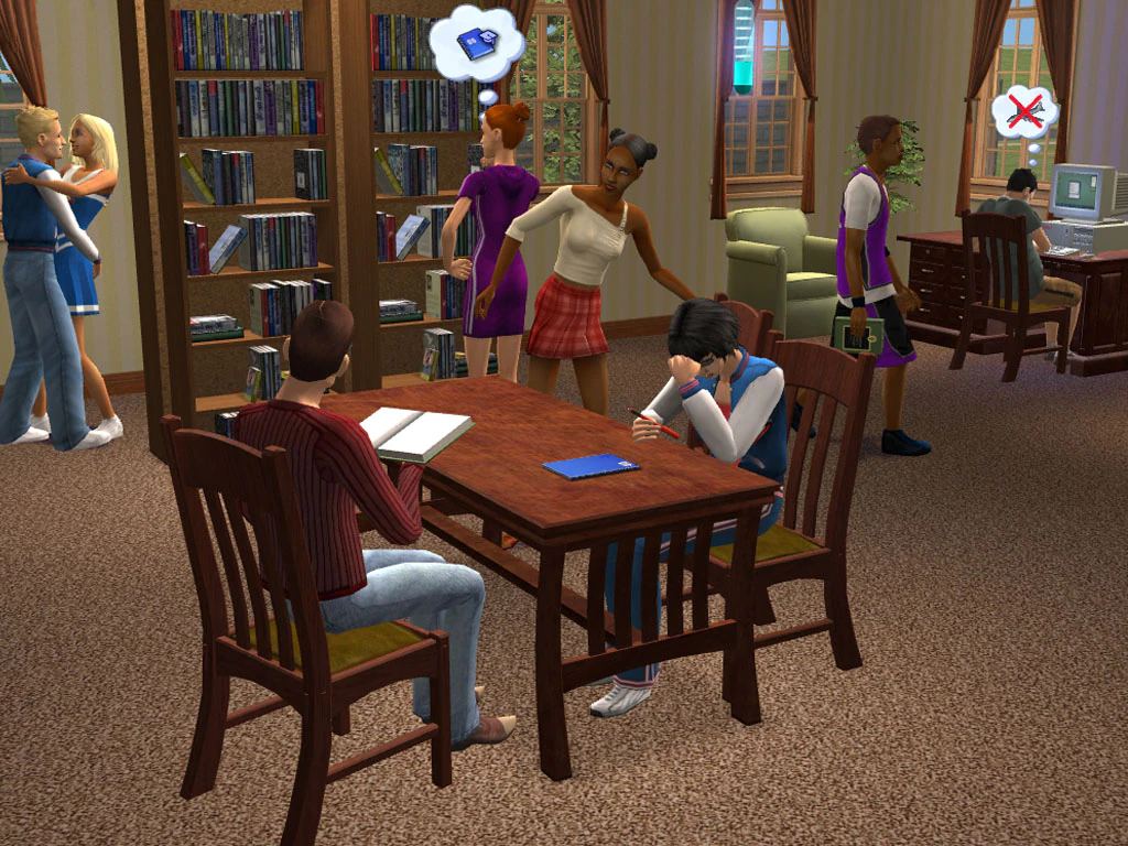 The Sims 2 Na Studiach ciekawostki