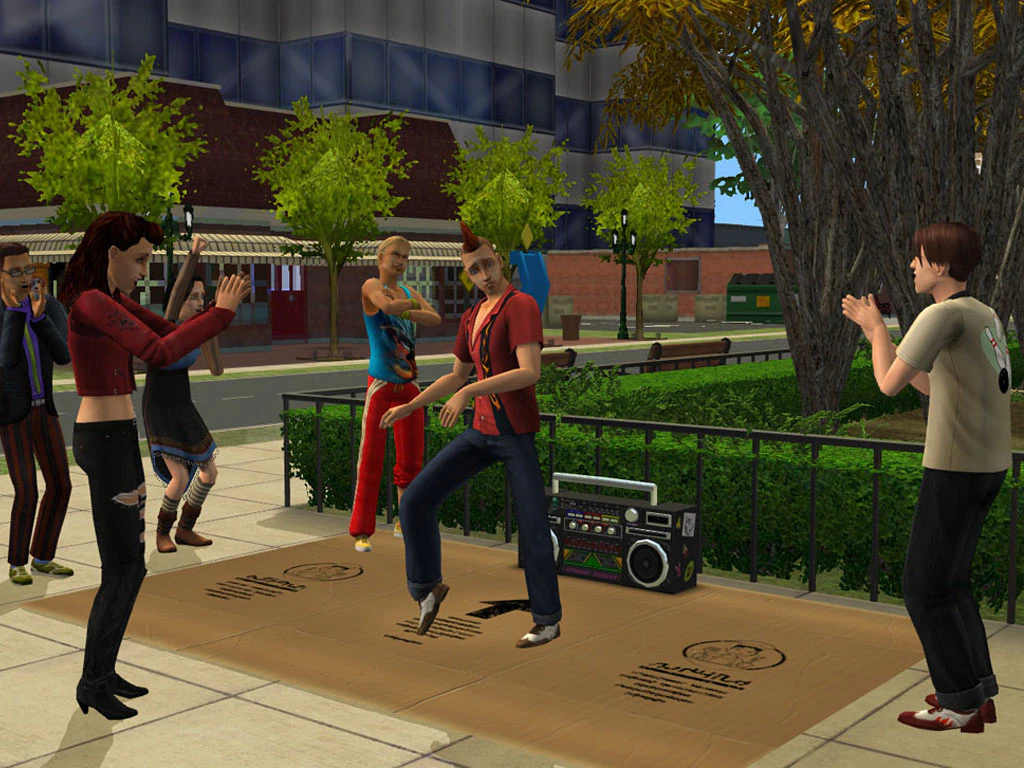 The Sims 2 Osiedlowe Życie fryzury