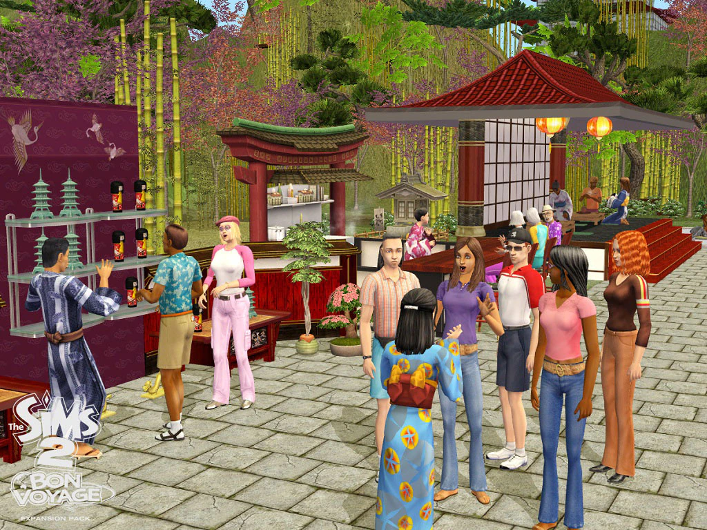 The Sims 2 Podróże trzy jeziora